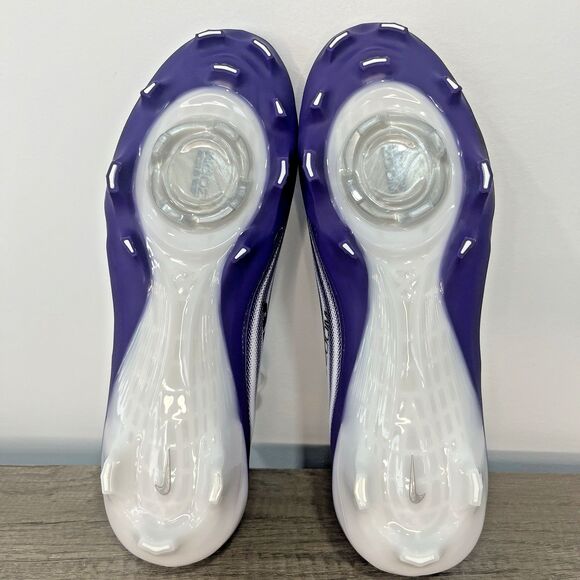 Nike Vapor Pro 1 Football Cleats Purple White Black HM8850-101 Men\'s Size 8.5